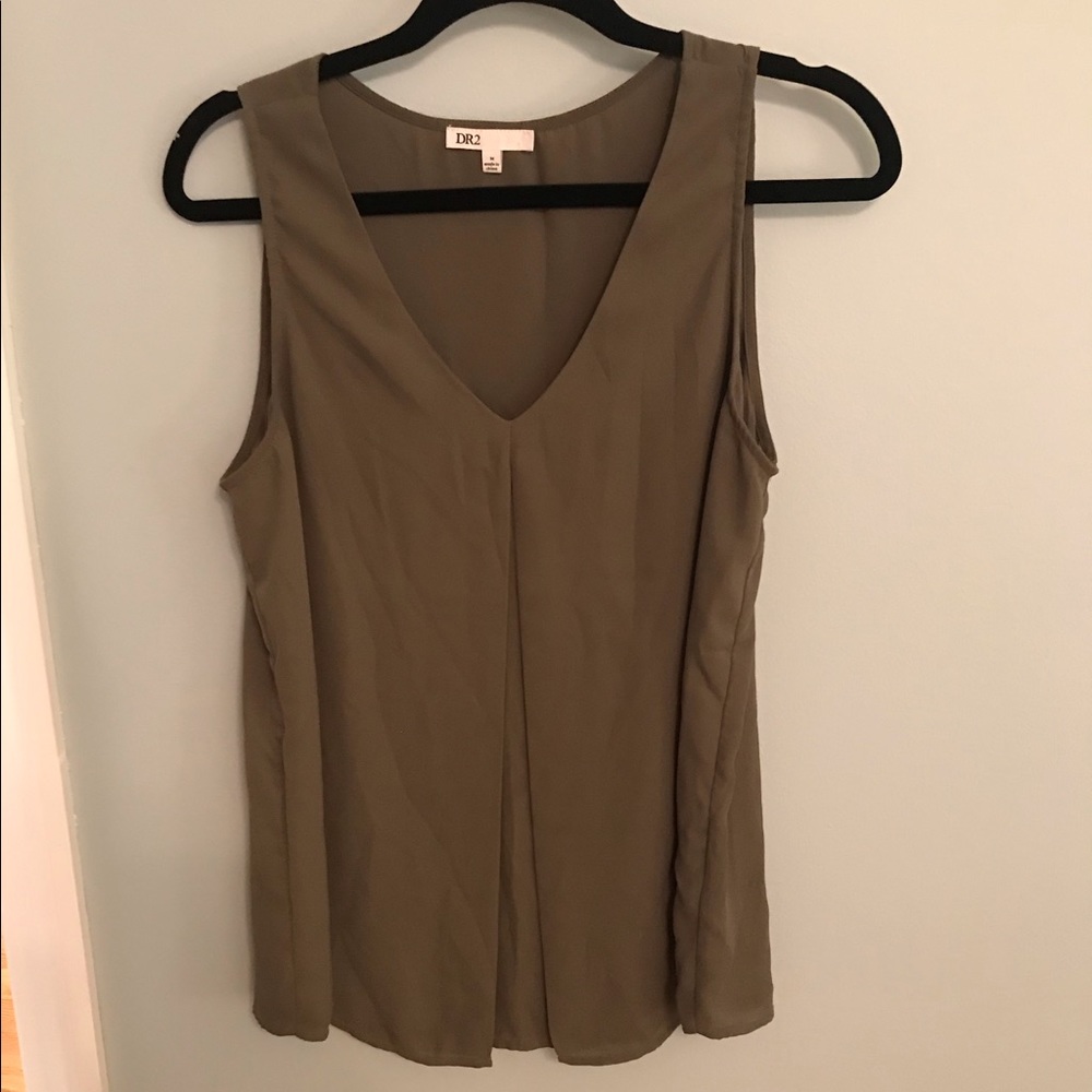 Olive Green Tank Top